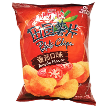 Oishi Country Style Aardappelchips (Tomaat) 80 g