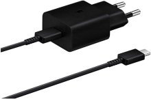 SAMSUNG USB C 15 W Adapter met 1 m kabel   Zwart