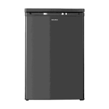 Salora CFT109B vrijstaande koelkast   109 liter inhoud   energiezuinig   verstelbare thermostaat   omkeerbare deur   zwart