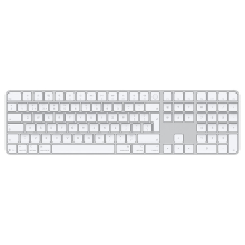 Apple Magic Keyboard met Touch ID en cijferpad voor Mac modellen met Apple Silicon – Nederlands – witte toetsen