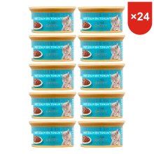 G'woon reepjes in saus met zalm en tonijn 85 g * 24