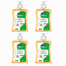 Dettol handzeep pomp Original 250 ml x 4 (4 pack)