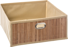5Five Bamboe Opbergmand   31 x 15 cm, Beige