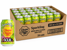 CHUPA CHUPS Zure Groene Appel 24 × 345 ml