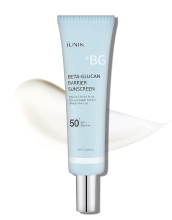 IUNIK Beta Glucan Water Barrier Moisture dagelijkse zonnebrandcrème mat & geen witte waas SPF 50+ PA++++ vegan liftend & opvullend hydraterende dagelijkse zonnecrème voor droge vette gevoelige huid Koreaanse huidverzorging