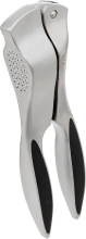 5Five Knoflookpers   RVS met rubberen handgrepen, 17,5 cm
