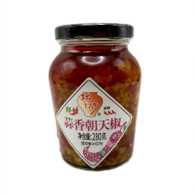 Tan Tan Xiang Chao Tian chilisaus met knoflooksmaak 280 g