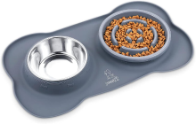 Pecute slowfeeder voerbak (maat M)   blauw