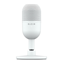 Razer SEIRÉN V3 MINI Wit Ultra compacte USB microfoon met Tap to Mute functie