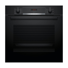 Bosch HBA514BB3 Dubbele oven   71 liter inhoud   Inbouwoven   3D thermische lucht   Eenvoudige reiniging   Roestvrij staal