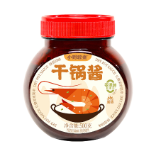 Xiaoyeqingzhu Xiaoye licht gestoofde dry pot saus (hartige sojapastasmaak), blik 500g