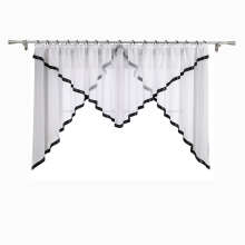 Joyswahl Kordelzug Falten Band Store, Einzelteil, H×B 120×300cm, Schwarz