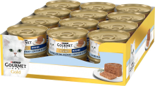 Gourmet Gold Mousse Kattenvoer Natvoer  Tonijn  24 x 85 g