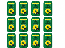Bobmoos Ananasschijfjes Frisdrank 12 x 340 ml