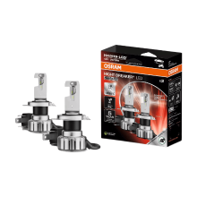 OSRAM NIGHT BREAKER LED SMART H4/H19, 33% meer licht, 6000K, 12 V, LED hoofd  en standlicht met wegtoelating