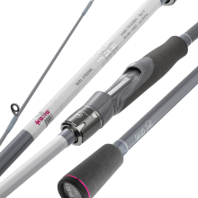 ECOODA carbon kunstaashengel met Fuji SIC geleideogen en O ringen, hengel voor baars, forel en karper