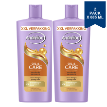 Andrélon Shampoo Olie & Verzorging 685 ml (2 Pack)