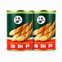 Panda Bamboescheuten in Olie (Blik) 397 g ×2