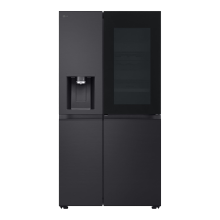 LG GSXE91EVAD 628 L Amerikaanse koelkast zwart | InstaView | DoorCooling+ | UVNano