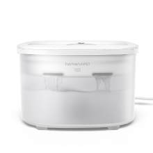 Homerunpet draadloze waterpomp hondenvoerbak met morsbestendig ontwerp, WF25, drievoudige filtratie, 2,5 L capaciteit, geluid <20 dB, droogkookbeveiliging, antislipbasis, 60 ml back up tank
