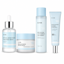 IUNIK Beta Glucan 4 Staps Diep Hydraterende Stralende Routine Set