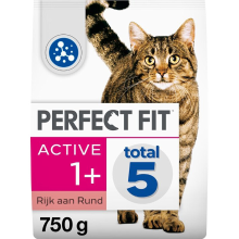 Perfect Fit kattenvoer Active 1+