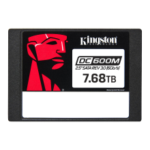 Kingston Technology 7680 G DC600M (gemengd gebruik) 2,5 inch Enterprise SATA SSD