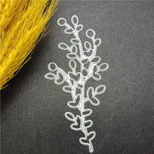 WhereHike metalen snijmallen met boom, bloemen en kanten rand van koolstofstaal voor papierknutselen, kaarten maken, doe het zelf plakboeken, kunst en handwerk