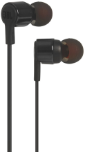 JBL Tune 210 In ear Oordopjes Bedraad, Oortjes met Microfoon 3.5 Mm Koptelefoon Aansluiting   Pure Bass Sound   Zwart