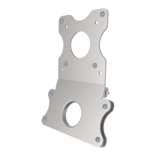 Neomounts FPMA VESAMAC2127 iMac VESA montageadapter   max. 15 Kg   VESA 75 x 75 tot 100 x 100   zilver