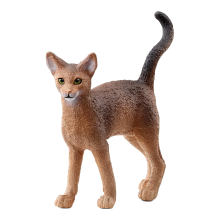 Schleich Abyssiniaanse sneeuwluipaard speelfiguur   Bruin, 1,5 cm