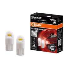 Osram Automotive OSRAM NIGHT BREAKER LED W5W, universele parkeer /stand /interieurverlichting met wegtoelating, voor alle voertuigen, 12 V
