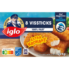 IGLO MSC vissticks   8 stuks