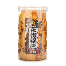 Wumingxiaozu  houtjeneverwontonchips mala smaak 210 g