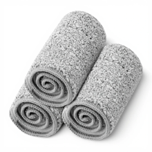 J.ZAO Ochama×J.ZAO 3 pack platte mop vervanging 3 stuks schraper emmer mop vervangende doek pads   super absorberend, krachtige vlekverwijdering, 11*32 cm alleen geschikt voor S16 emmers