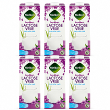 Melkan Lactosevrij Halfvolle Melk – 6 x 1 L