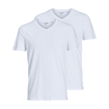 JACK & JONES JACK&JONES Additionals Jacbasic V hals T shirt SS 2 pack Noos Regular Fit