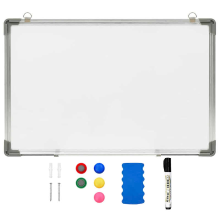 VidaXL Magnetisch whiteboard   50 x 35 cm, Wit