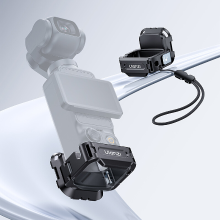 ULANZI PK13 Camera Mount Klem Multifunctionele Uitbreidingsadapter voor DJI Osmo Pocket 3， Aluminium Kooi Accessoireshouder met 1/4 Schroefgaten/Actie Adapter/Osmo Quick Release/Uka