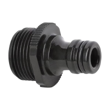 Fiskars sproeieradapter, Voor alle Fiskars sproeiers, Universele maat, 15 g, Zwart, 1027089