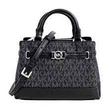 Michael Kors Reed handtas met kenmerkend logo zwart