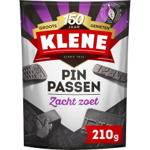 Klene Pinpassen Zacht Zoet    210 g