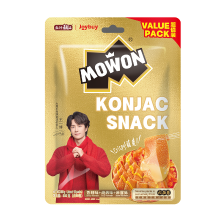 Yan Jin Pu Zi MOWON Konjac Voordeelverpakking, Diverse Smaken, 880 g, Snack (Ongeveer 98 Kleine Pakjes)