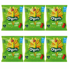 Organix Bio Melty Veggie Sticks   15 g x 6