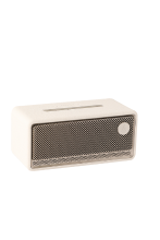 EDIFIER ES300 WLAN & Bluetooth Speaker   60 W Hi Res Audio, AirPlay 2, LDAC, 12 h Batterij, Multiroom, USB & AUX, Ambiënt Verlichting, Houten Behuizing, App bediening   Premium Draadloze Speaker