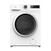 Midea MF110W80BA10/W NL Wasmachine, 8 kg, 1400 rpm, A 10%, 15 wasprogramma's, Wit
