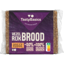 TastyBasics Roggebrood   9 stuks
