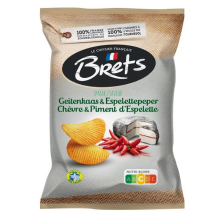 Brets Geitenkaas & Espelettepeper Chips   125 g