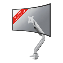 Neomounts NM D775SILVERPLUS Monitorarm 10 49