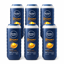 NIVEA Men Sport Douchegel 250 ml (6 Pack)